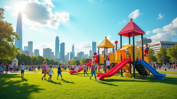 Où trouver le meilleur parc de jeux urbains en Île-de-France ?